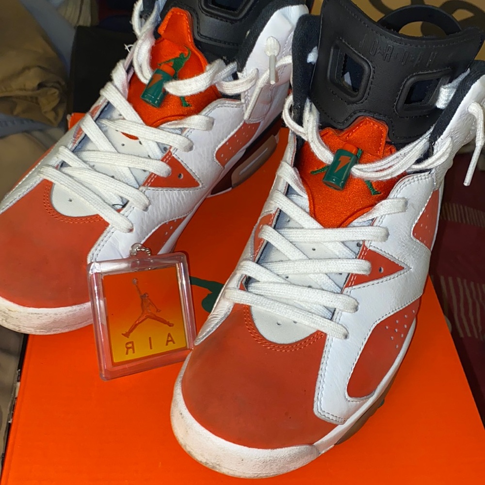 Air Jordan retro 6 Gatorade Like Mike White